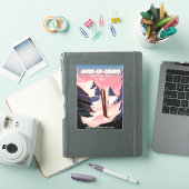 AURIS-EN-OISANS Frankrijk ski-poster Sticker (iPad Cover)