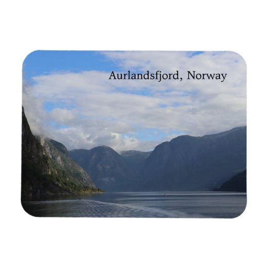 Aurlandsfjord, Noorwegen Magnet Magneet (Horizontaal)