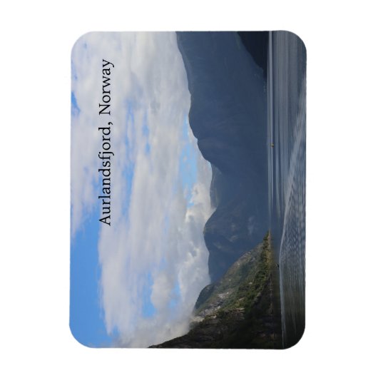 Aurlandsfjord, Noorwegen Magnet Magneet (Verticaal)