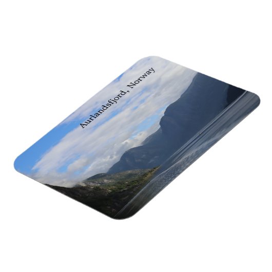 Aurlandsfjord, Noorwegen Magnet Magneet (Linkerzijde)