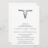  Aurochs Skull Illustratie Kaart (Voorkant / Achterkant)