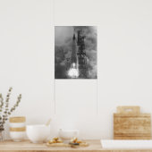 Aurora 7 (Mercury Atlas 7) Start Poster (Keuken)