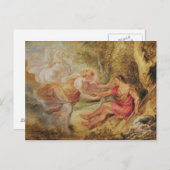 Aurora Abducting Cephalus, 1636 Briefkaart (Voorkant / Achterkant)