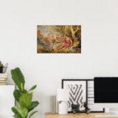 Aurora Abducting Cephalus, 1636 Poster (Thuiskantoor)