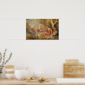 Aurora Abducting Cephalus, 1636 Poster (Keuken)