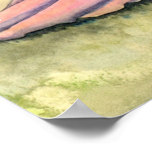 Aurora and the Dragon Fairy Art van Molly Harrison Poster (Hoek)