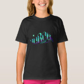 Aurora Apparel Co Gradient Logo | Trendy vrouwen t T-shirt (Voorkant)