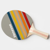 Aurora Arcade Angled Striping with Name Tafeltennisbatje (Zijkant)