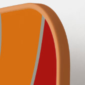 Aurora Arcade Cirkel Streep met Naam Pickleball Paddle (Links Detail)