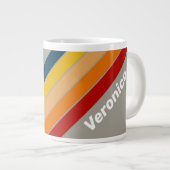 Aurora Arcade Gestreept met Naam Grote Koffiekop (Voorkant rechts)