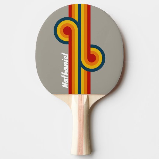 Aurora Arcade Streep Loop met Naam Tafeltennisbatje (Voorkant)