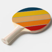 Aurora Arcade Vet Gestreepte Tafeltennisbatje (Voorkant Gekanteld)
