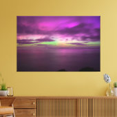 Aurora Australis Southern Lights Australië Canvas Afdruk (Insitu (Woonkamer))
