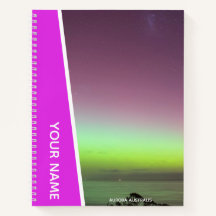 Aurora Australis Southern Lights Australië Roze