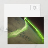 Aurora Australis van het internationale ruimtestat Briefkaart (Voorkant / Achterkant)