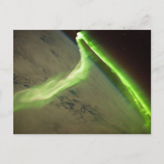 Aurora Australis van het internationale ruimtestat Briefkaart (Voorkant)