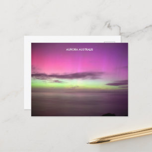 Aurora Australis - Zuidelijke lichten Australië Briefkaart
