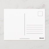 Aurora Australis - Zuidelijke lichten Australië Briefkaart (Achterkant)