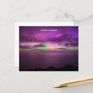 Aurora Australis - Zuidelijke lichten Australië Briefkaart