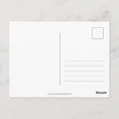 Aurora Australis - Zuiderlicht nachtelijke hemel Briefkaart (Achterkant)