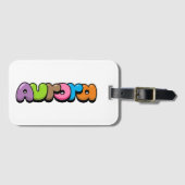 Aurora Bagagelabel (Voorkant (horizontaal))