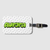 Aurora Bagagelabel (Voorkant (horizontaal))