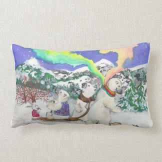 Aurora Bearialis Lumbar Pillow Kussen