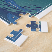 Aurora Bearialis puzzel Legpuzzel (Zijkant)