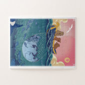 Aurora Bearialis puzzel Legpuzzel (Horizontaal)