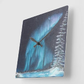 Aurora Beer Vierkante Klok (Hoek)