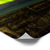 Aurora bij South Shields Poster/Print Poster (Hoek)