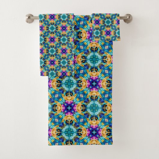 Aurora Blossom Tapijt Bad Handdoek (Insitu)