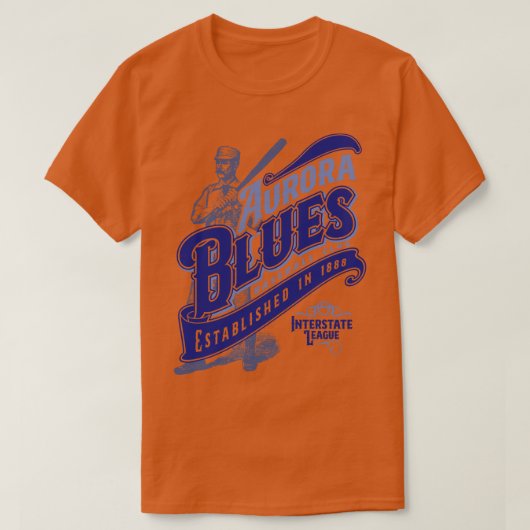 Aurora Blues T-shirt (Design voorkant)
