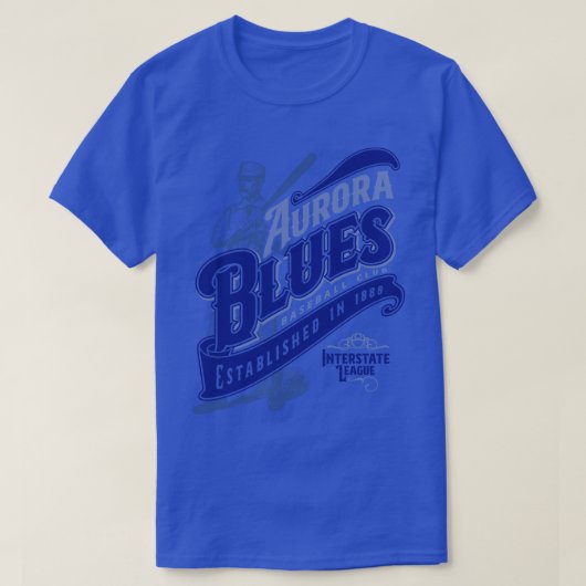 Aurora Blues T-shirt (Design voorkant)