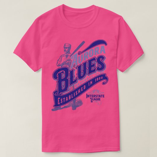 Aurora Blues T-shirt (Design voorkant)
