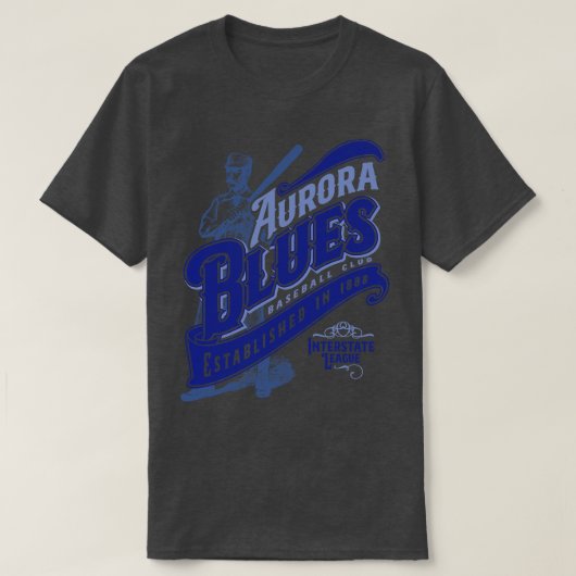 Aurora Blues T-shirt (Design voorkant)