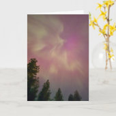 Aurora Borealis 2 Kaart (Gele Bloem)