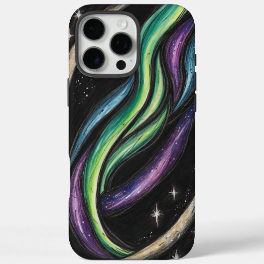 Aurora Borealis Abstracte telefoonhoes Case-Mate iPhone Case (Achterkant)