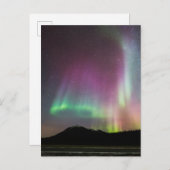 Aurora Borealis Alaska Brooks Range, Alaska Briefkaart (Voorkant / Achterkant)