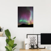 Aurora Borealis Alaska Brooks Range, Alaska Poster (Thuiskantoor)