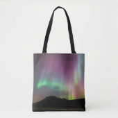 Aurora Borealis Alaska Brooks Range, Alaska Tote Bag (Voorkant)