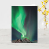 Aurora Borealis | Anchorage, Alaska Kaart (Gele Bloem)