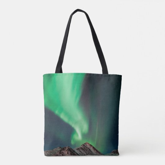 Aurora Borealis | Anchorage, Alaska Tote Bag (Achterkant)