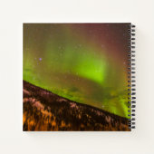 Aurora Borealis | Bergen Fairbanks Alaska Notitieboek (Achterkant)