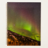 Aurora Borealis | Bergen Fairbanks Alaska Planner (Voorkant)