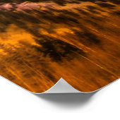 Aurora Borealis | Bergen Fairbanks Alaska Poster (Hoek)