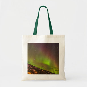 Aurora Borealis Bergen Fairbanks Alaska Tote Bag