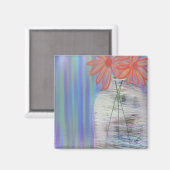 Aurora Borealis Boeket Originele Kunst Magneet (Voorkant / Achterkant)