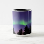 Aurora Borealis & Bomen | Manitoba, Canada Mok (Midden)