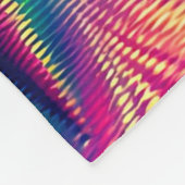 "Aurora Borealis boven het reflecterende meer" Fleece Deken (Hoek)